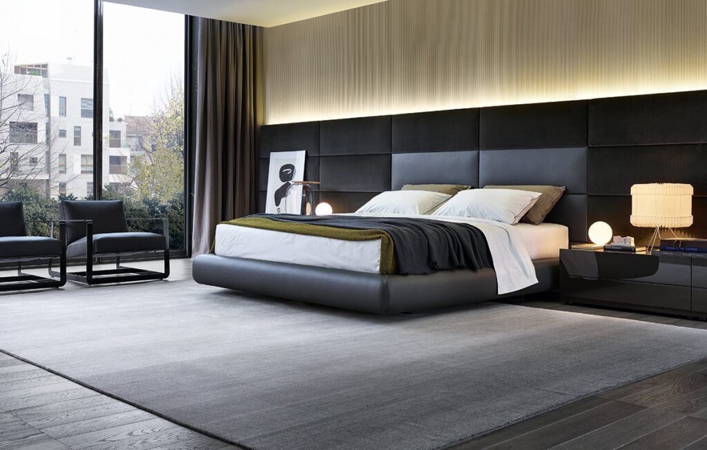 Poliform Toulouse - Tapis design et contemporains haut de gamme et lit de luxe